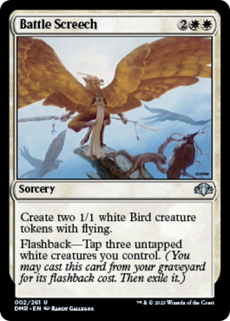 Battle Screech (2) [DMR] - MTG Single