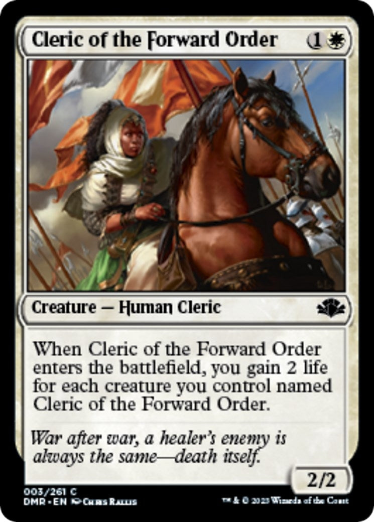 Cleric of the Forward Order (3) [DMR] - MTG Single