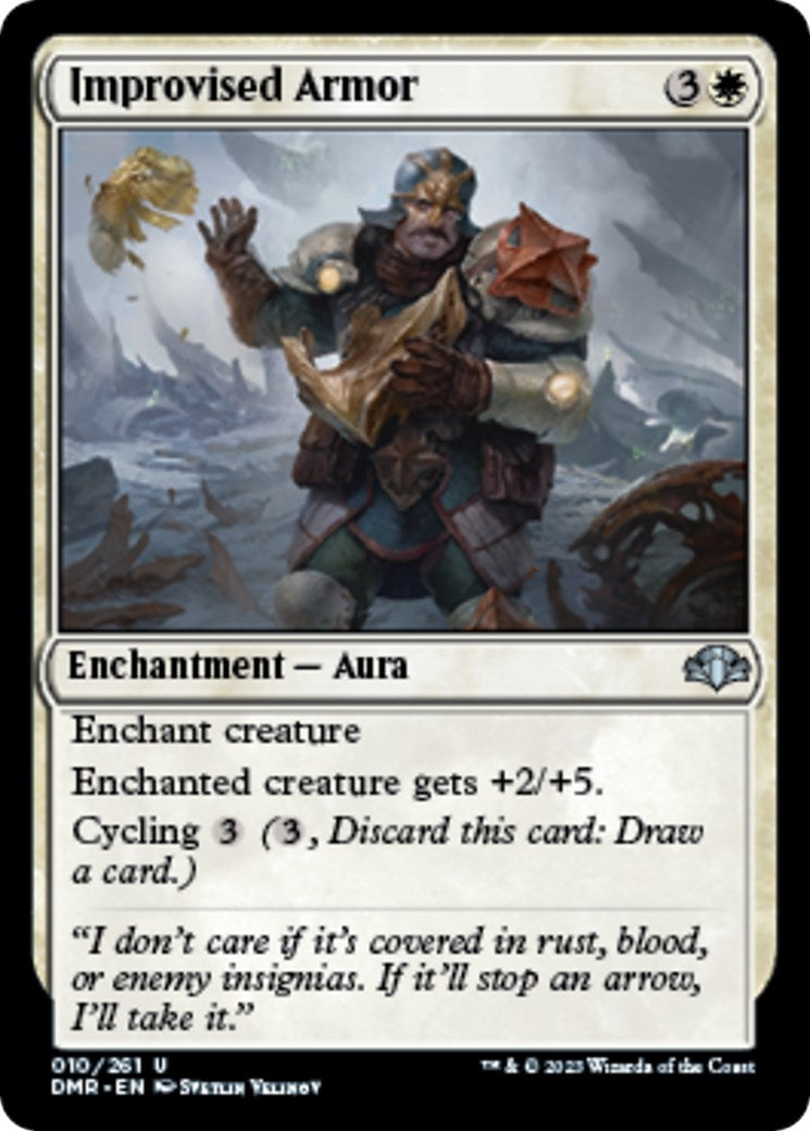 Improvised Armor (10) [DMR] - MTG Single