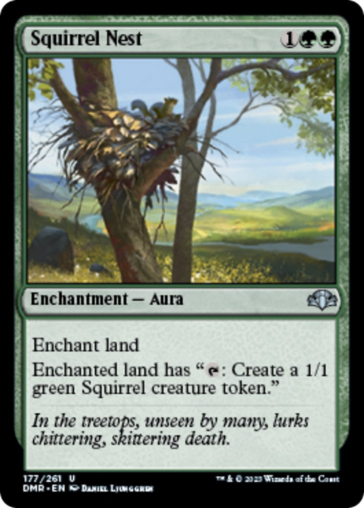Squirrel Nest (177) [DMR] - MTG Single