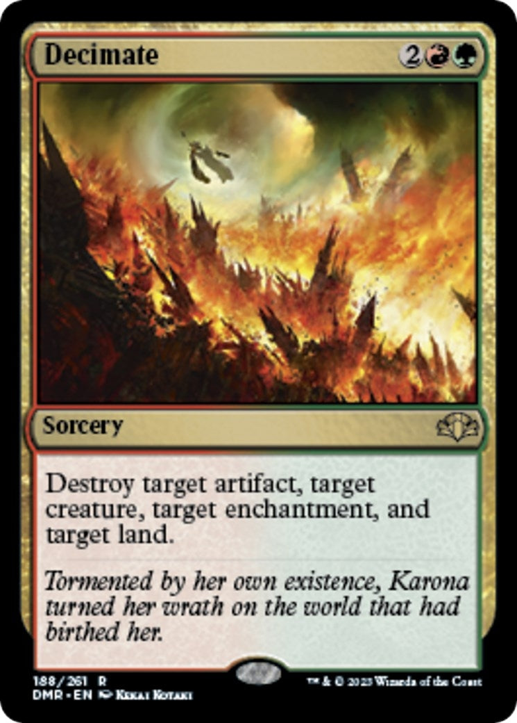 Decimate (188) [DMR] - MTG Single