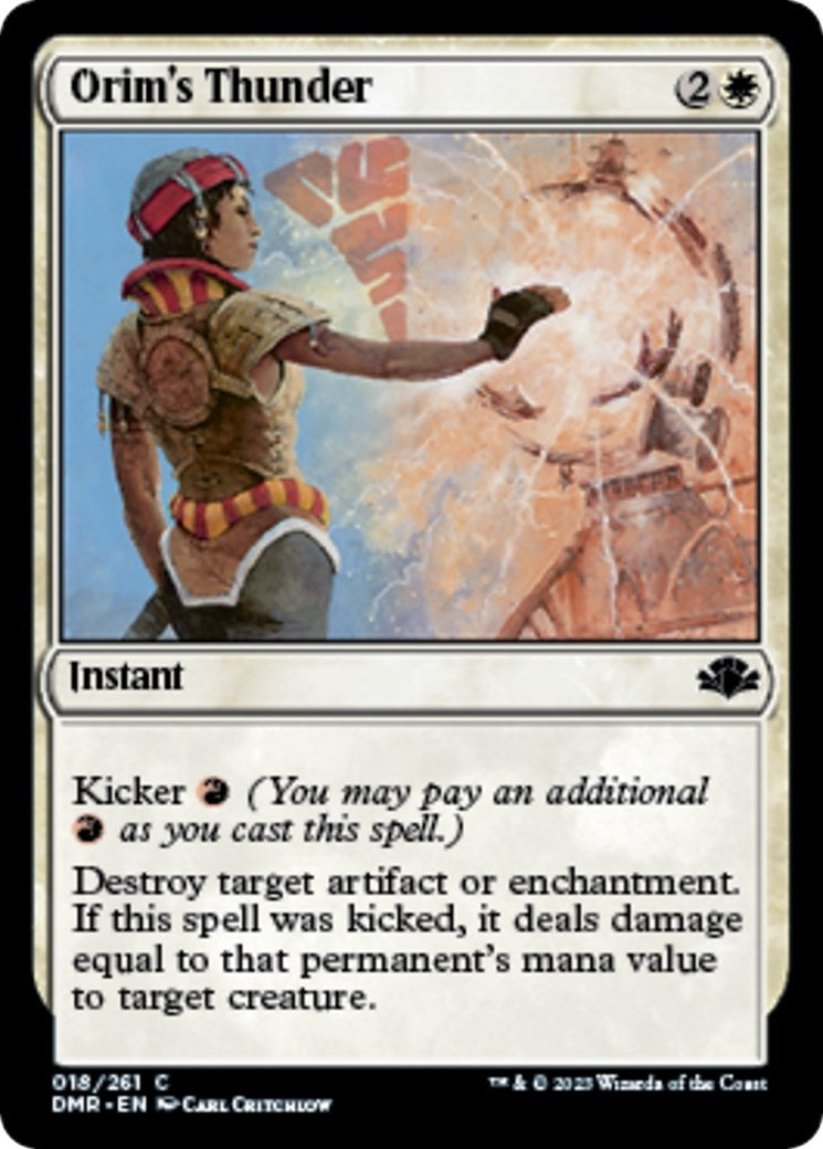 Orim’s Thunder (18) [DMR] - MTG Single