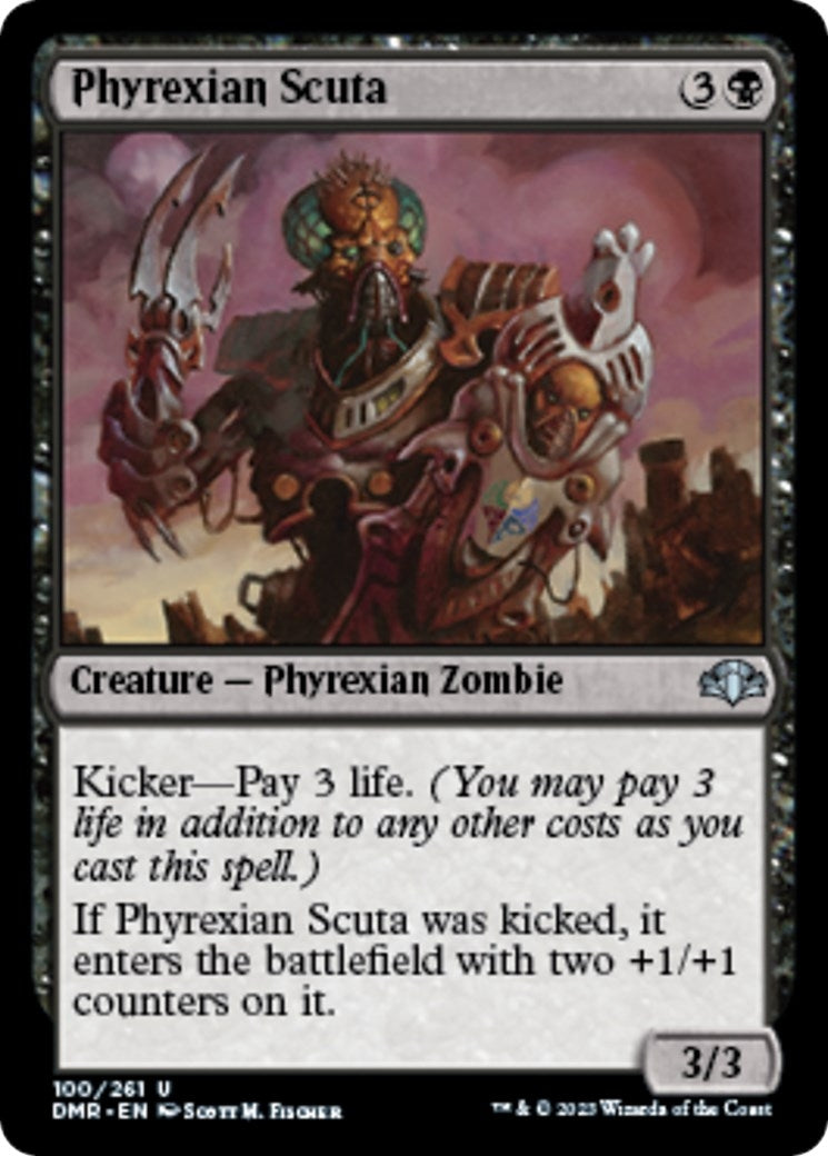 Phyrexian Scuta (100) [DMR] - MTG Single