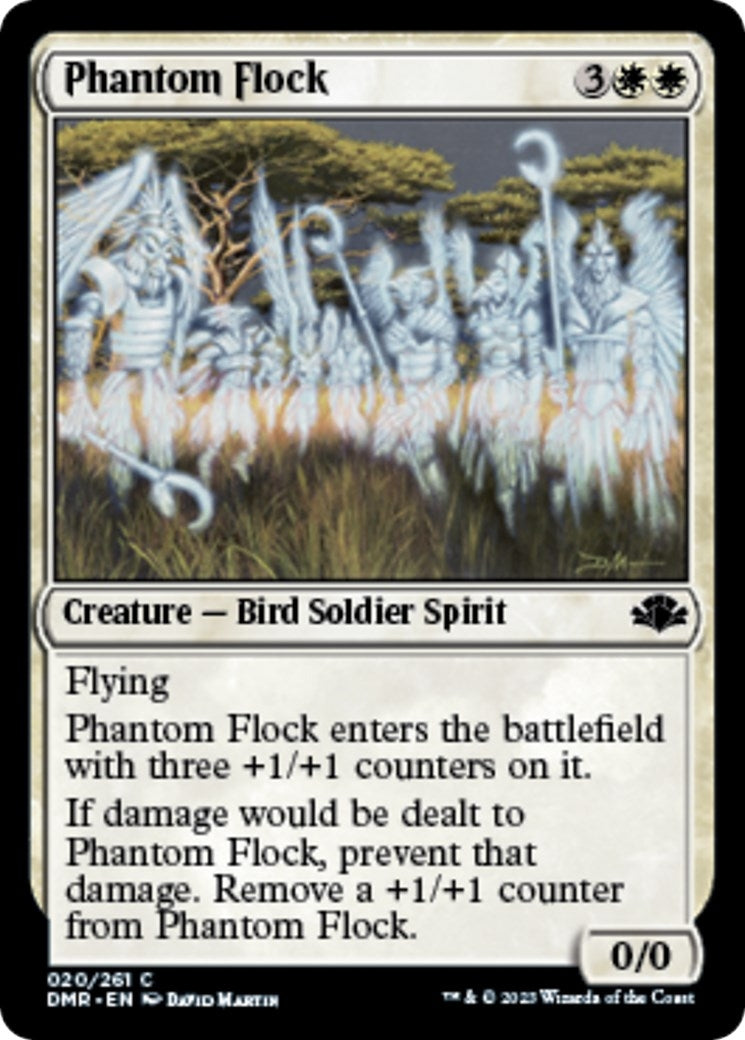 Phantom Flock (20) [DMR] - MTG Single