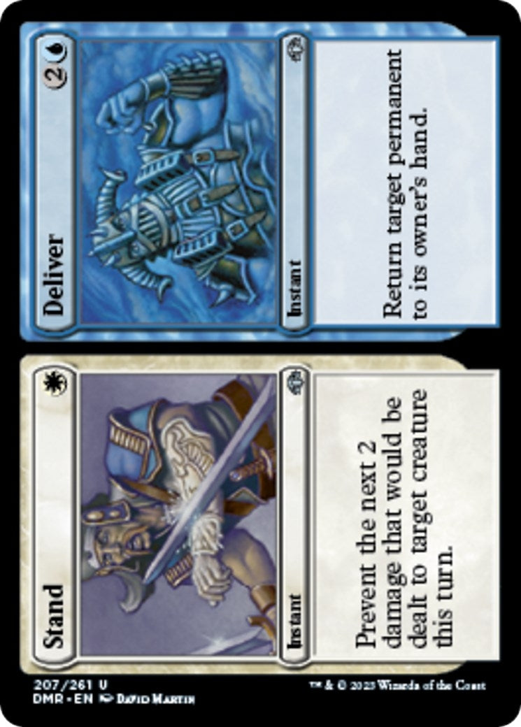 Stand // Deliver (207) [DMR] - MTG Single