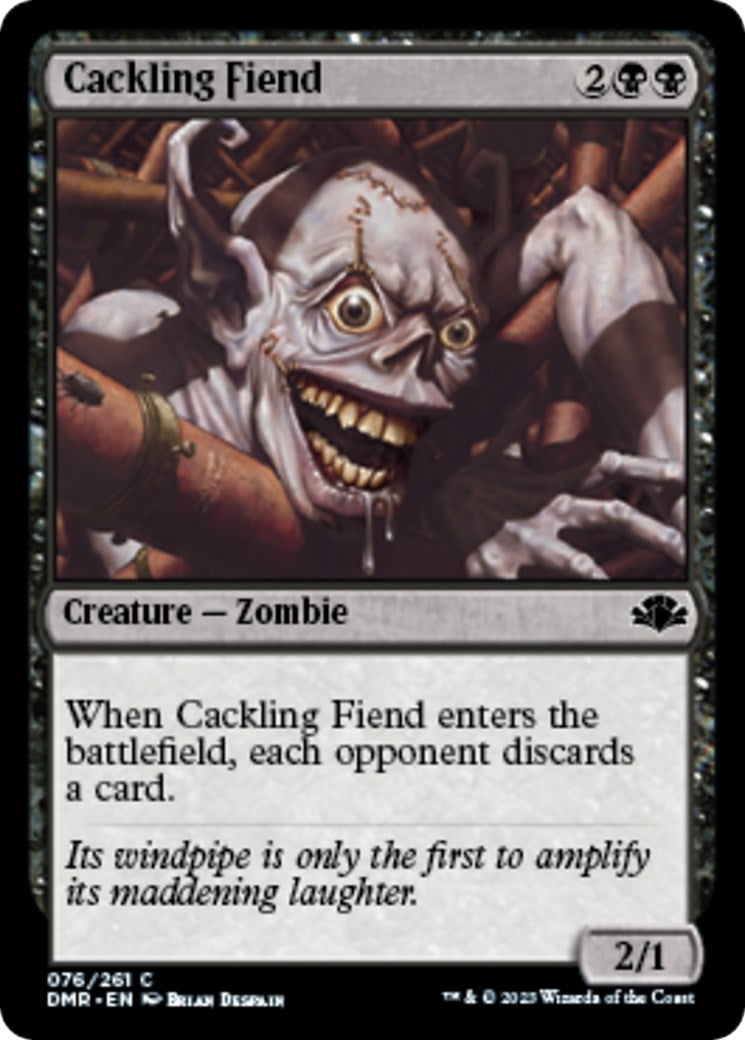 Cackling Fiend (76) [DMR] - MTG Single