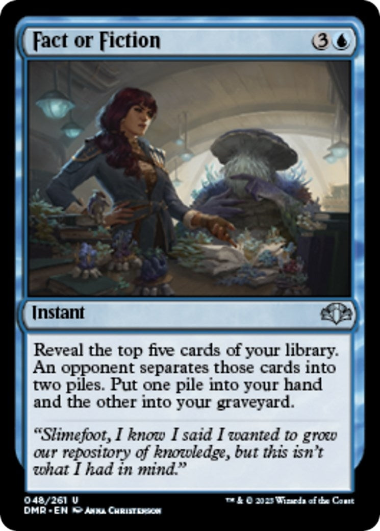 Fact or Fiction (48) [DMR] - MTG Single