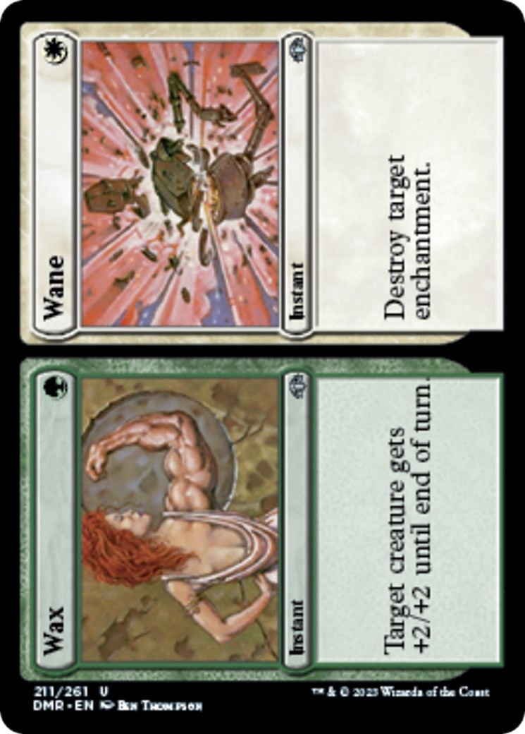 Wax // Wane (211) [DMR] - MTG Single