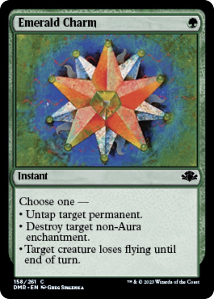 Emerald Charm (158) [DMR] - MTG Single