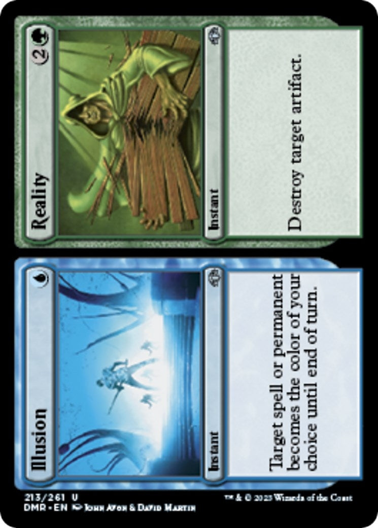 Illusion // Reality (213) [DMR] - MTG Single