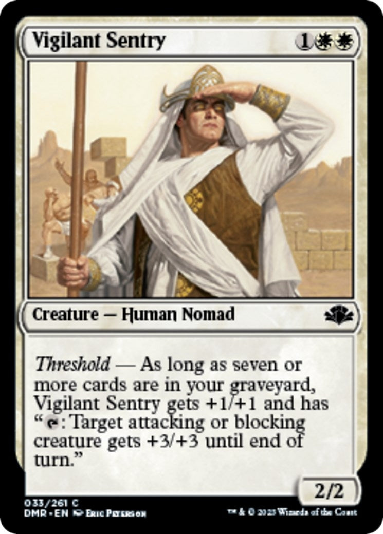 Vigilant Sentry (33) [DMR] - MTG Single
