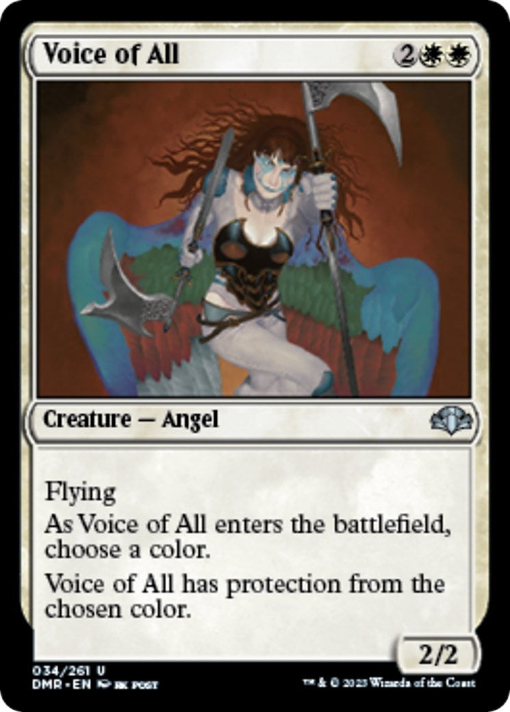 Voice of All (34) [DMR] - MTG Single