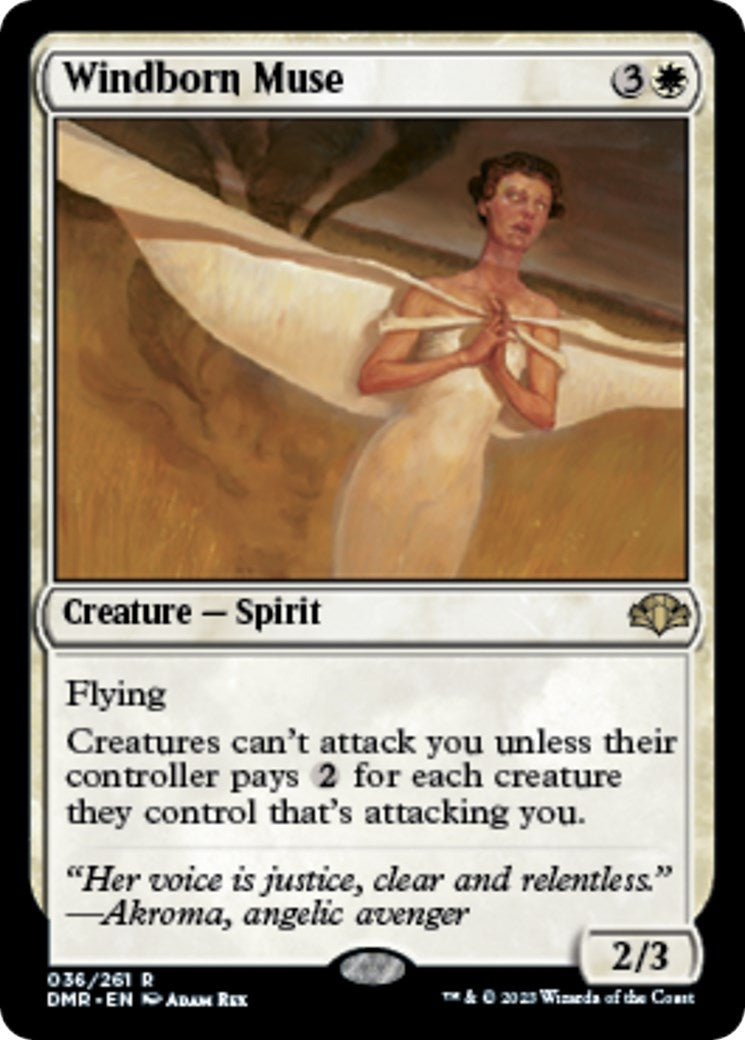Windborn Muse (36) [DMR] - MTG Single