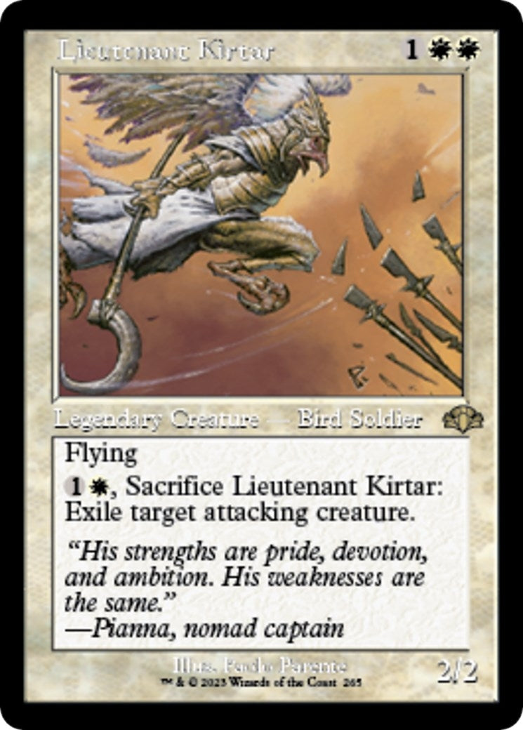 Lieutenant Kirtar (Retro Frame) (265) [DMR] - MTG Single