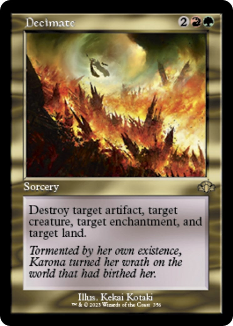 Decimate (Retro Frame) (356) [DMR] - MTG Single