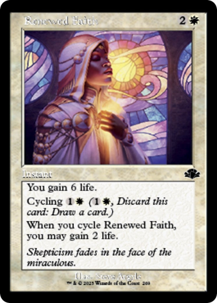 Renewed Faith (Retro Frame) (269) [DMR] - MTG Single
