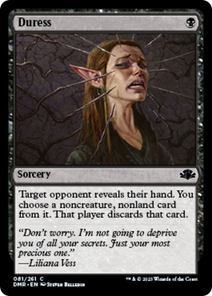 Duress (81) [DMR] - MTG Single