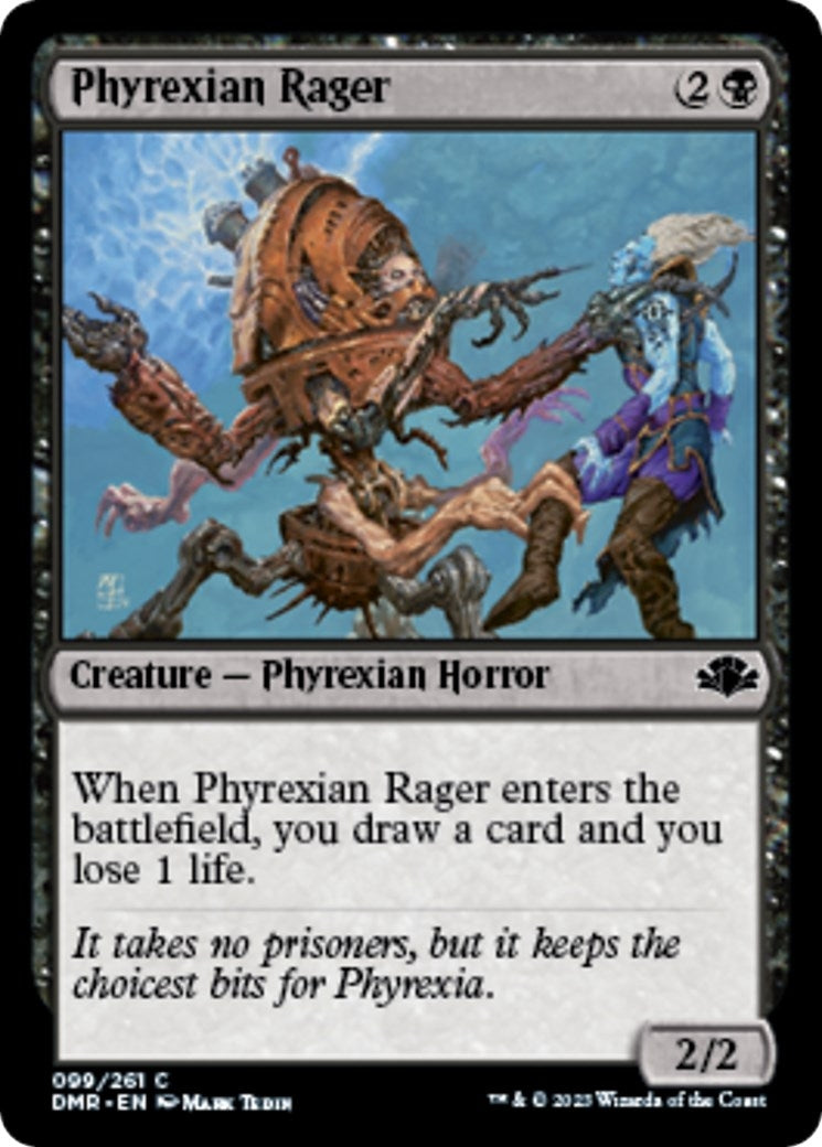 Phyrexian Rager (99) [DMR] - MTG Single