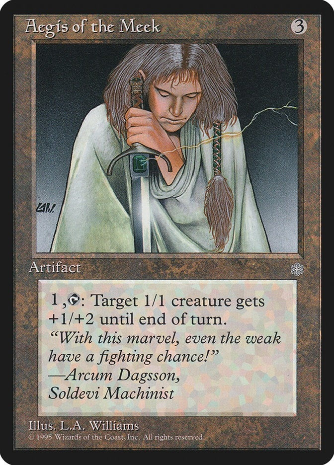 Aegis of the Meek [ICE] - MTG Single