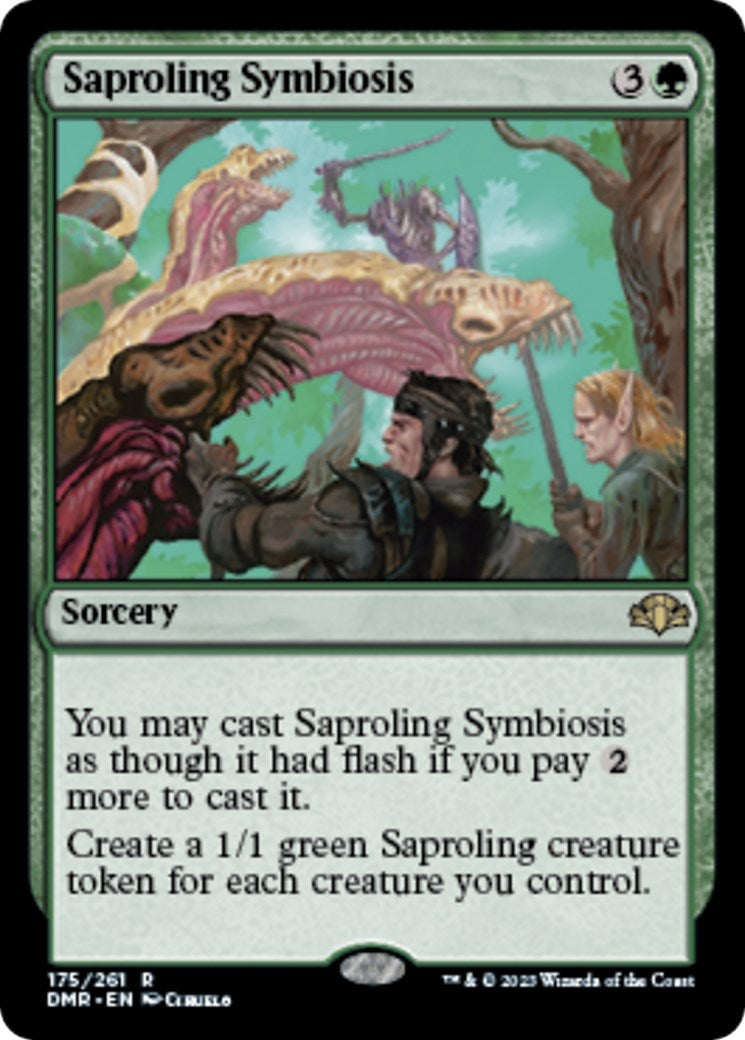 Saproling Symbiosis (175) [DMR] - MTG Single
