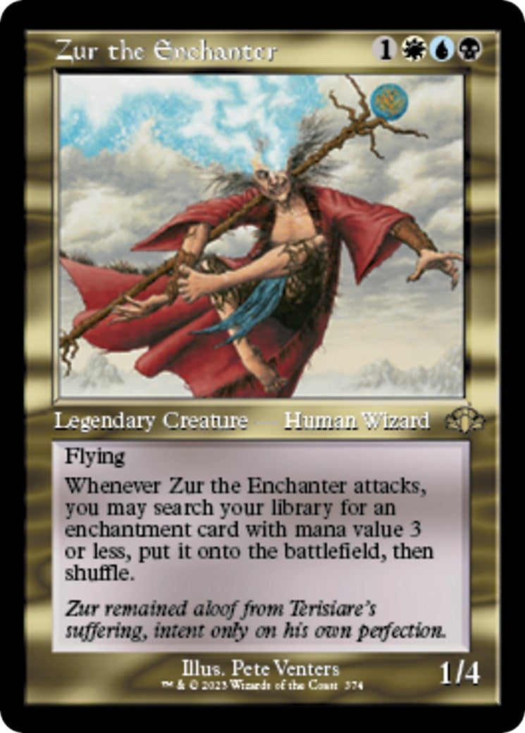 Zur the Enchanter (Retro Frame) (374) [DMR] - MTG Single