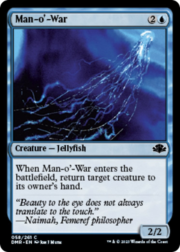 Man-o’-War (58) [DMR] - MTG Single