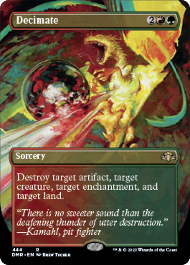 Decimate (Borderless) (444) [DMR] - MTG Single