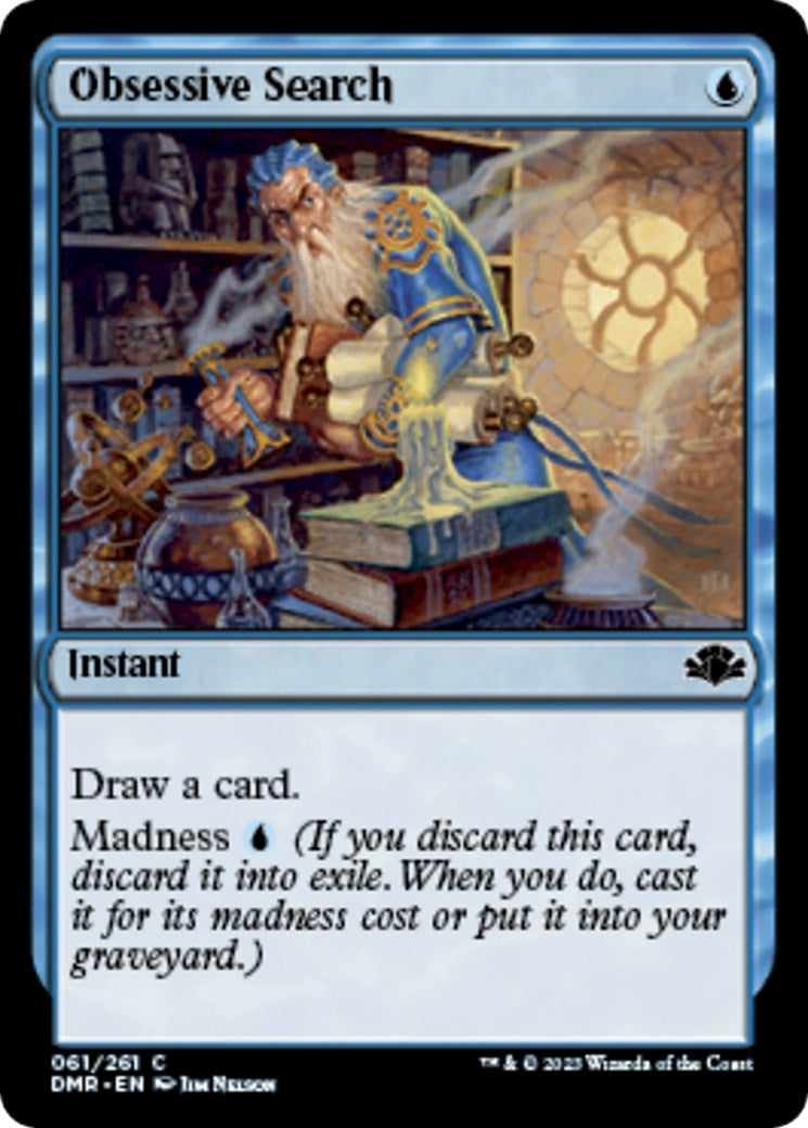 Obsessive Search (61) [DMR] - MTG Single