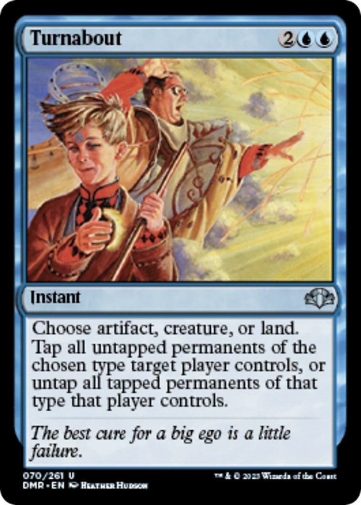 Turnabout (70) [DMR] - MTG Single