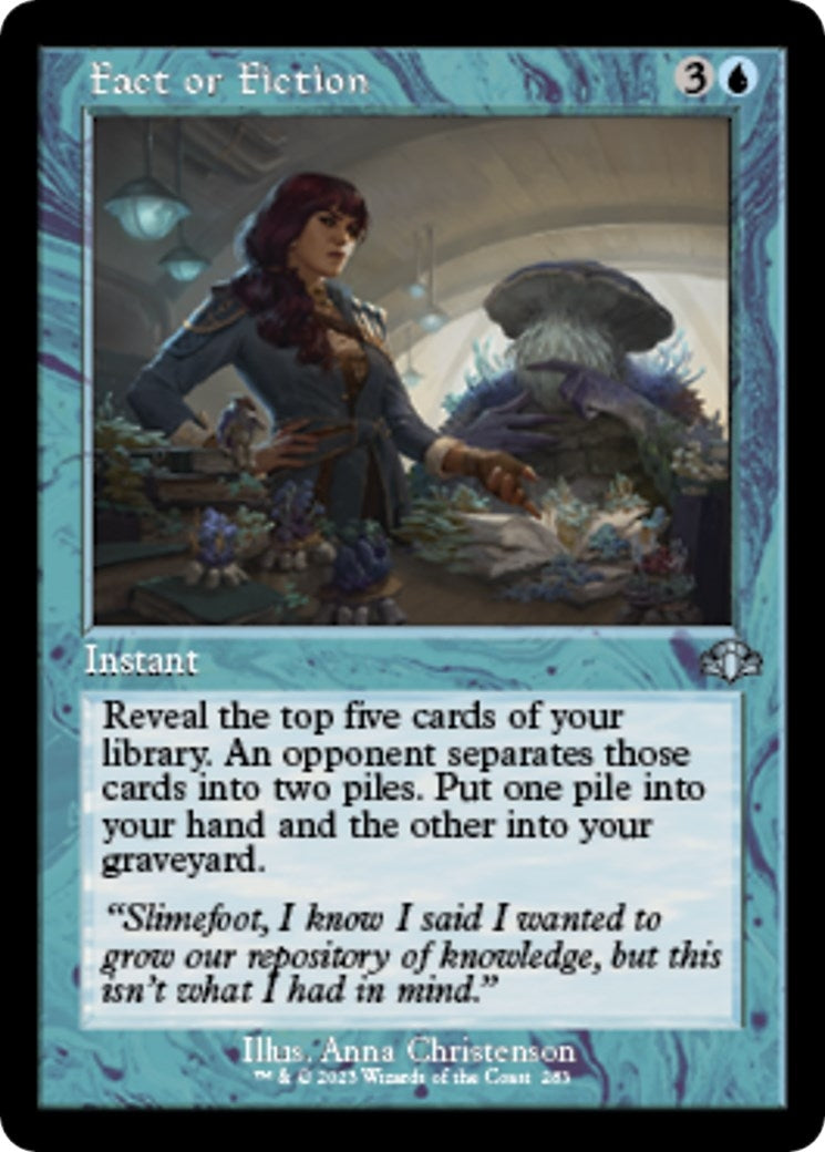 Fact or Fiction (Retro Frame) (283) [DMR] - MTG Single