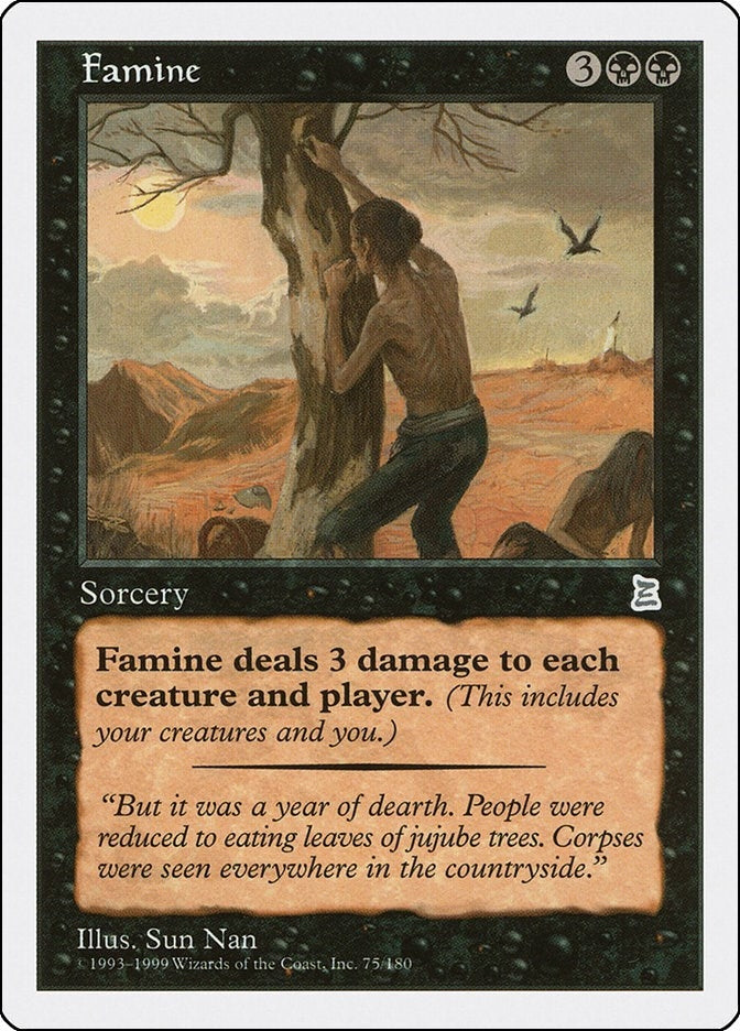 Famine (75) [PTK] - MTG Single
