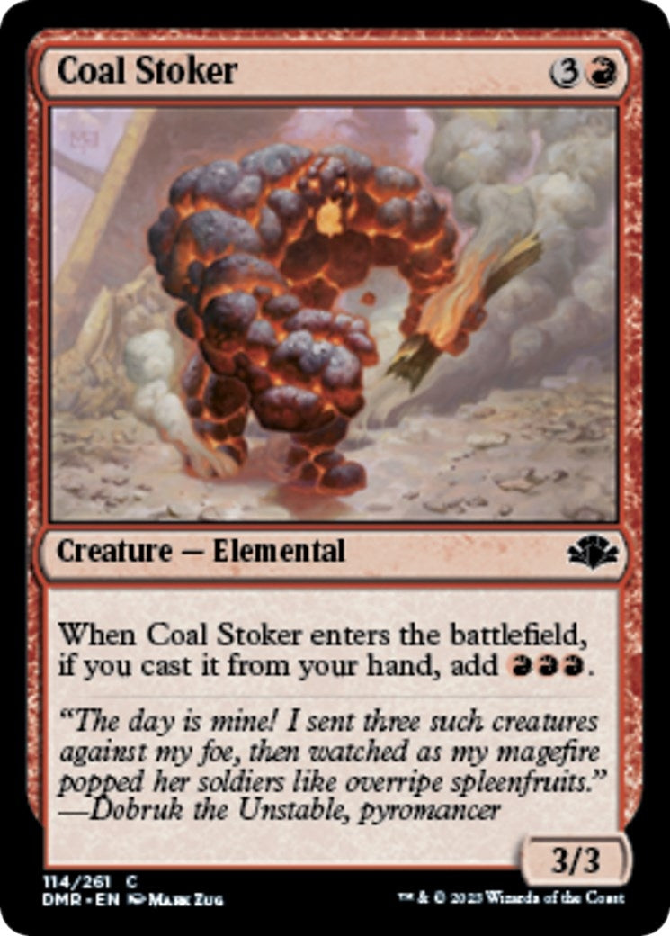 Coal Stoker (114) [DMR] - MTG Single