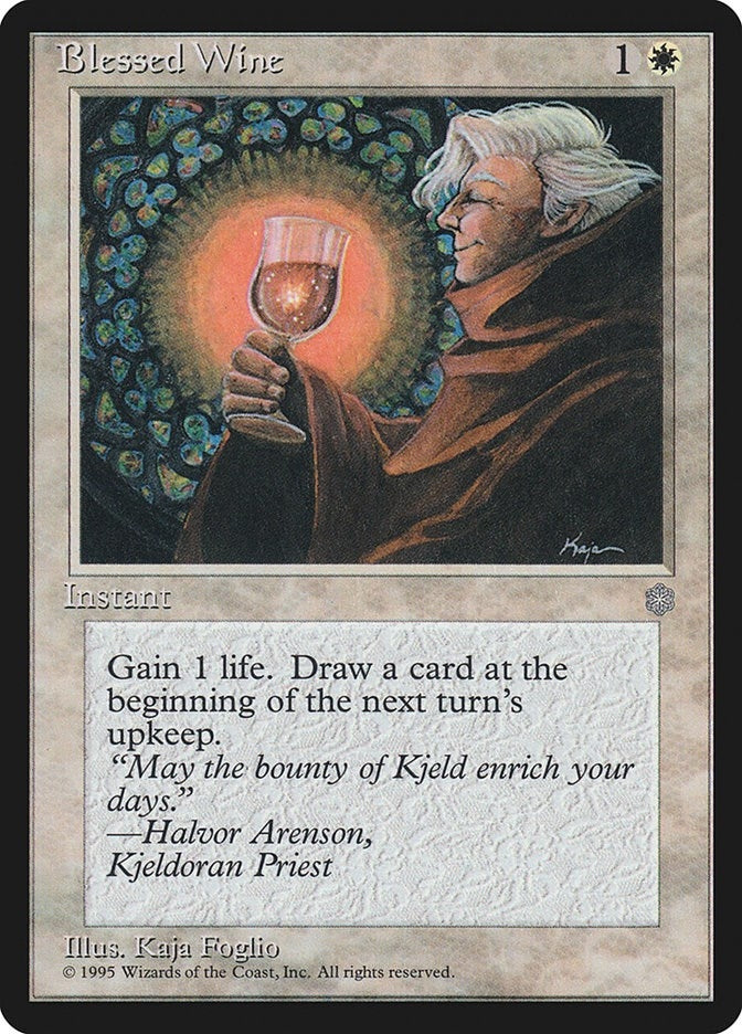 Blessed Wine [ICE] - MTG Single