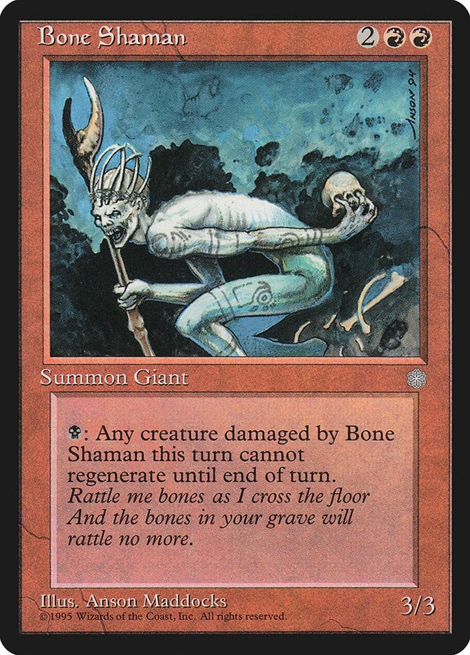 Bone Shaman [ICE] - MTG Single