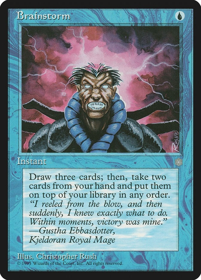 Brainstorm (61) [ICE] - MTG Single