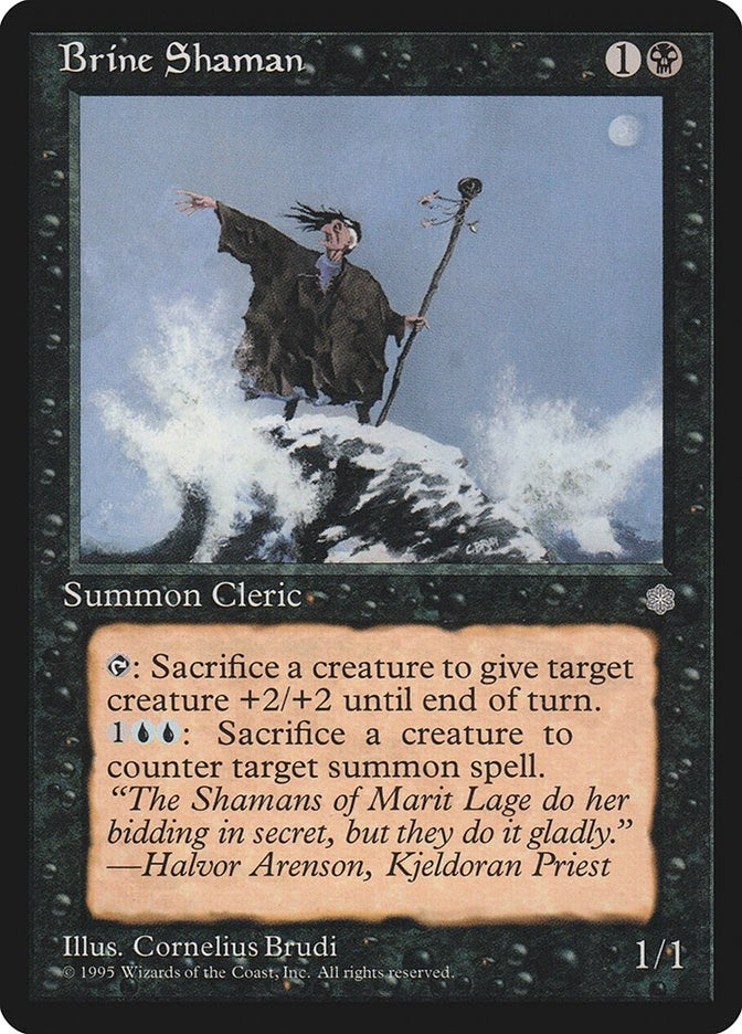 Brine Shaman [ICE] - MTG Single