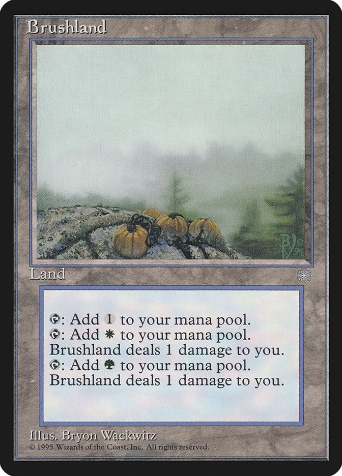 Brushland (327) [ICE] - MTG Single