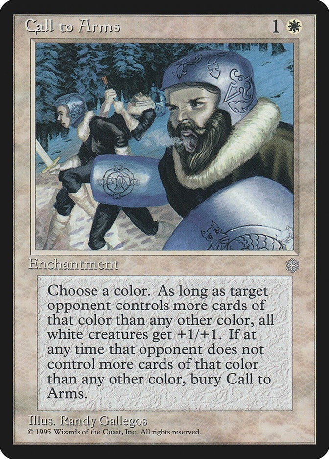 Call to Arms [ICE] - MTG Single