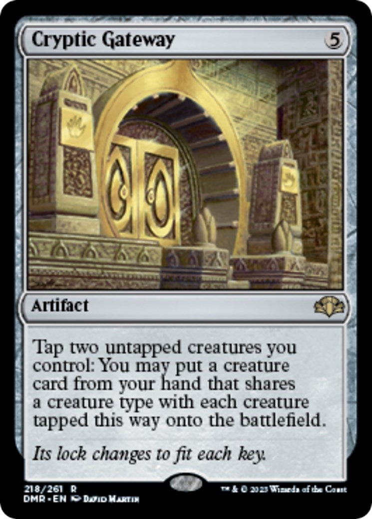Cryptic Gateway (218) [DMR] - MTG Single