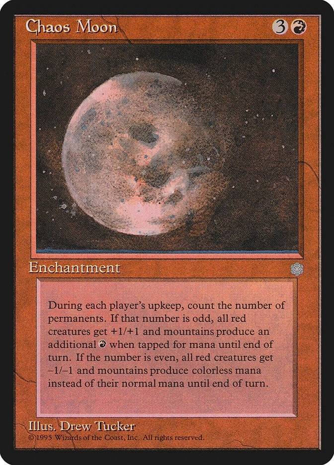 Chaos Moon [ICE] - MTG Single
