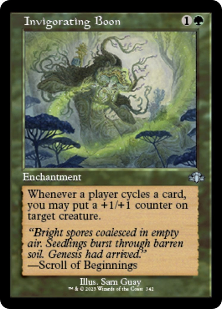 Invigorating Boon (Retro Frame) (342) [DMR] - MTG Single
