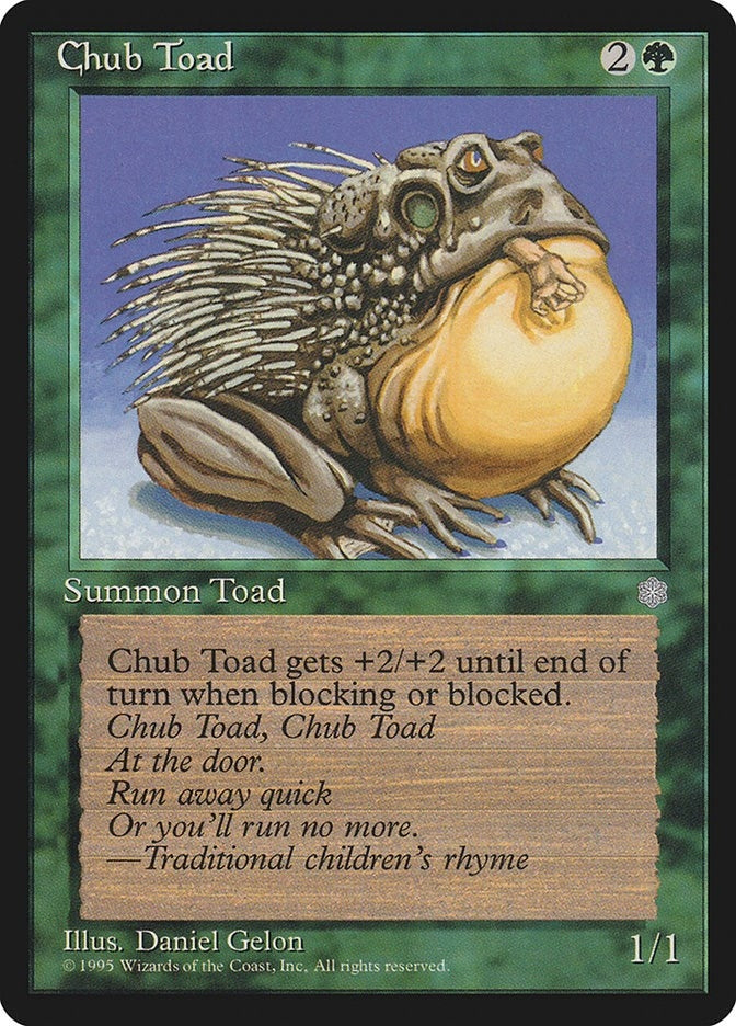 Chub Toad [ICE] - MTG Single