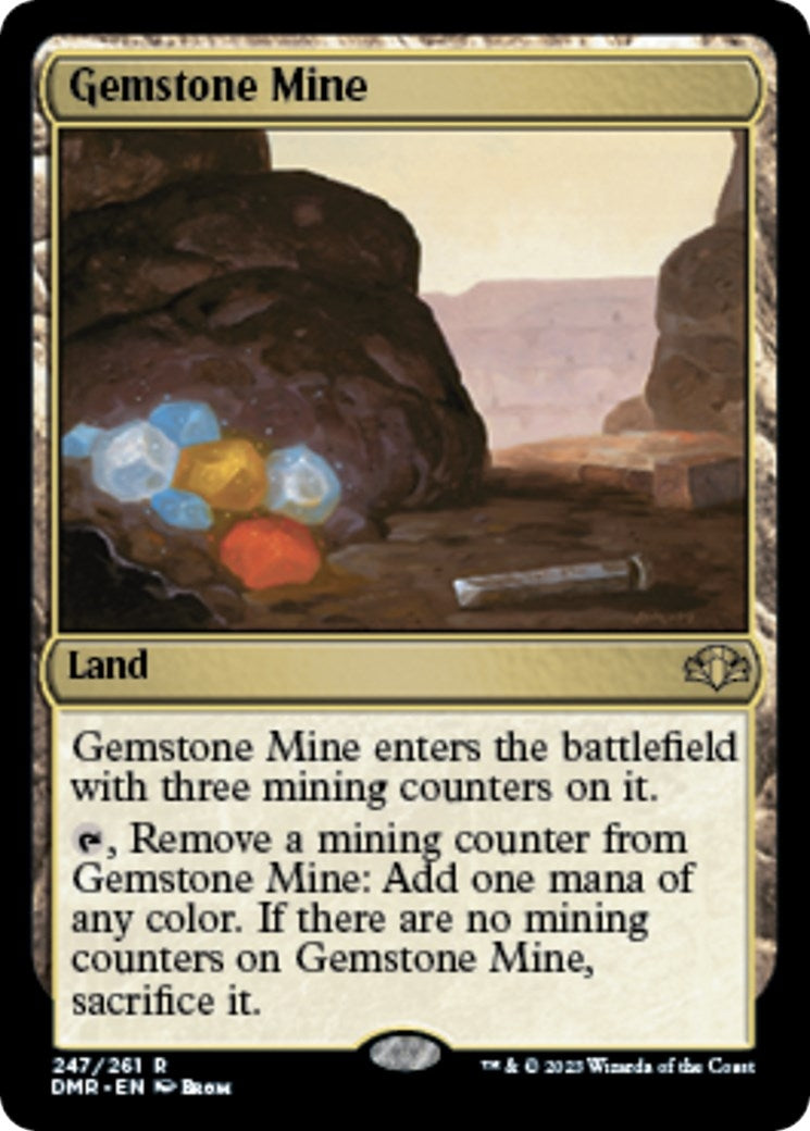 Gemstone Mine (247) [DMR] - MTG Single