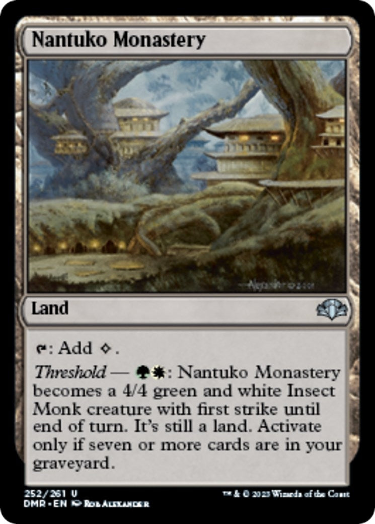 Nantuko Monastery (252) [DMR] - MTG Single