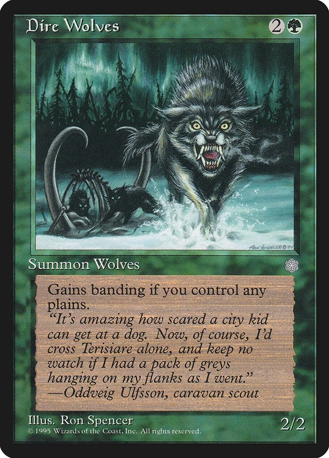 Dire Wolves [ICE] - MTG Single