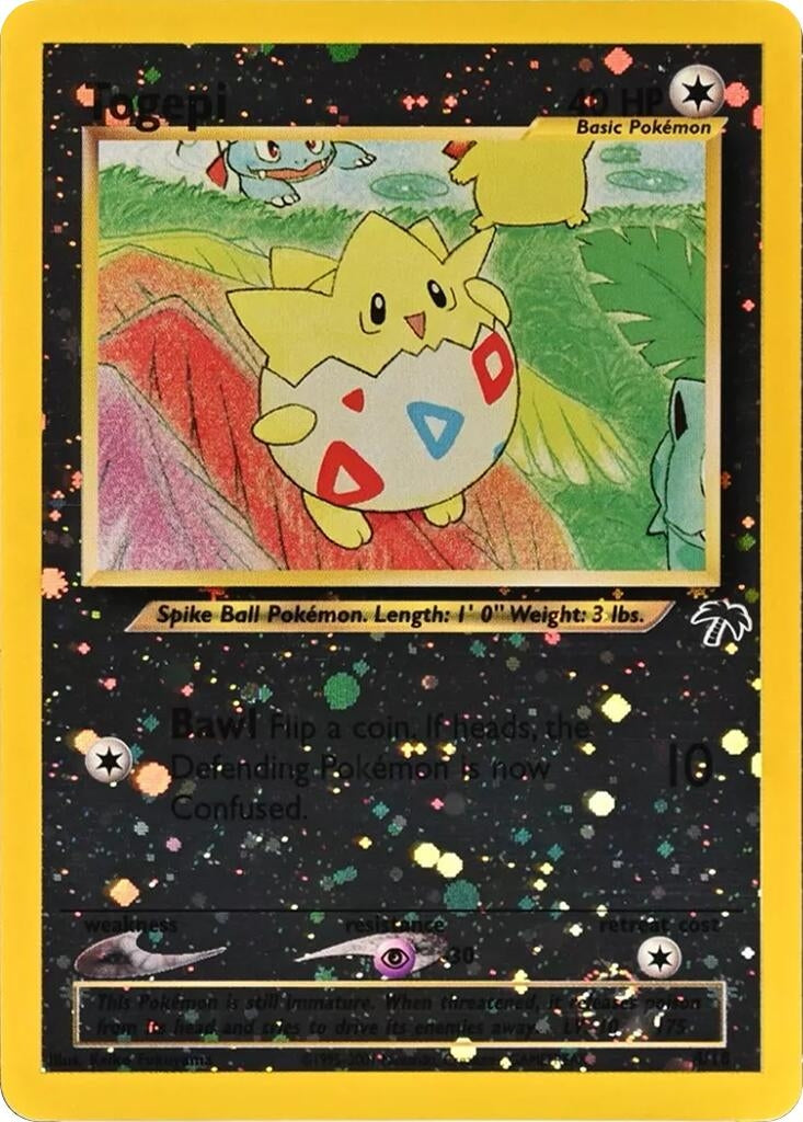 Image for Togepi (04/18) (Southern Islands) - Pokemon