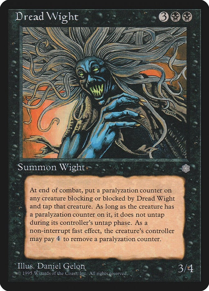 Dread Wight [ICE] - MTG Single