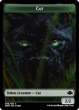 Cat Token (008) (0) [DMR] - MTG Single