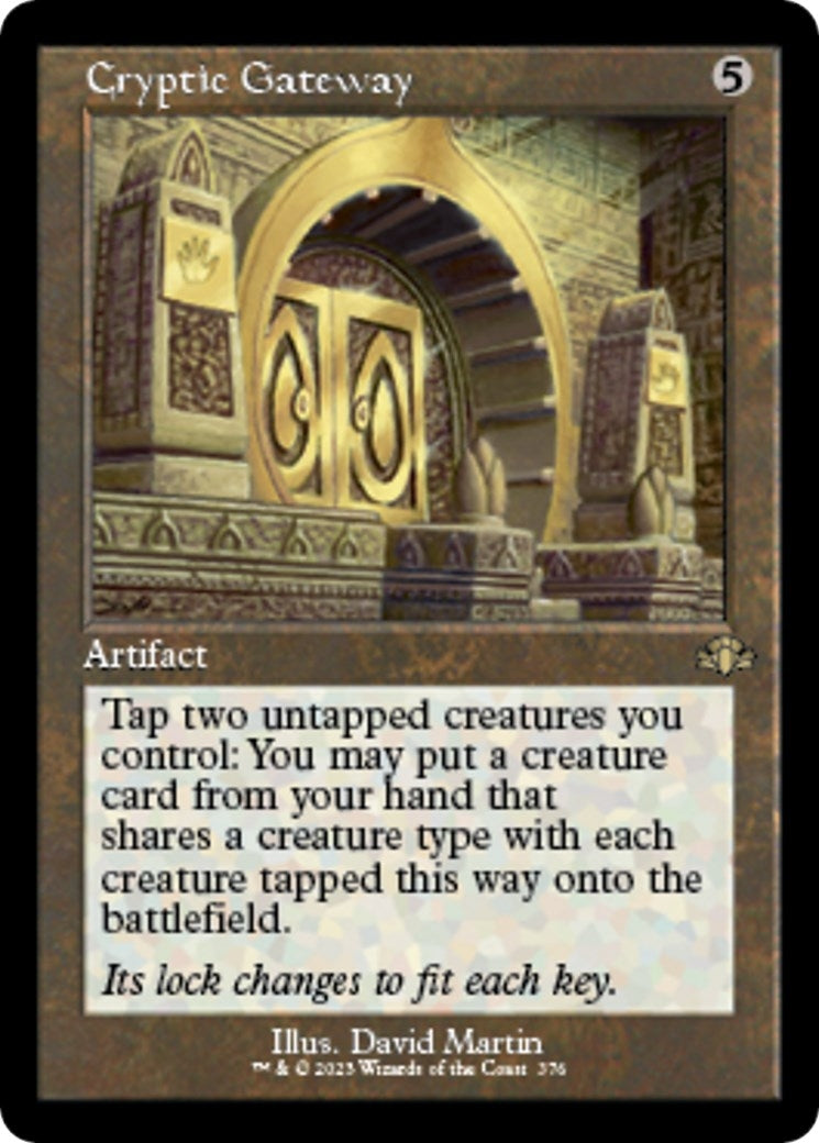 Cryptic Gateway (Retro Frame) (376) [DMR] - MTG Single