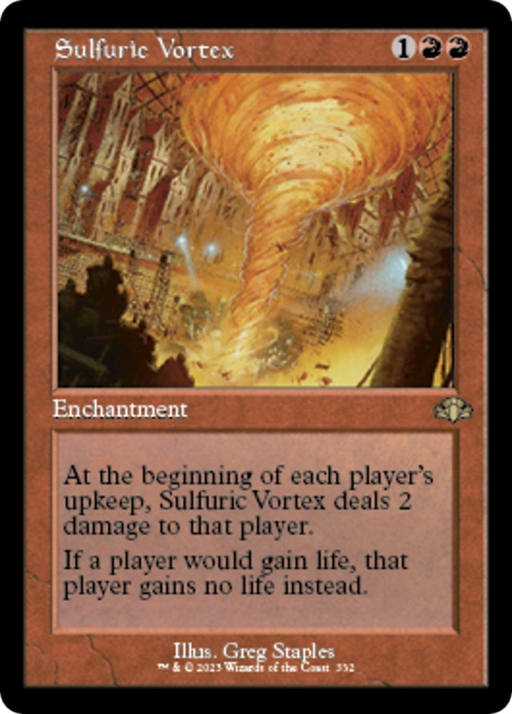 Sulfuric Vortex (Retro Frame) (332) [DMR] - MTG Single